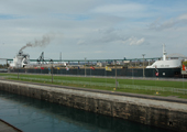 John J. Boland Entering Lochs at Sault. Ste Marie